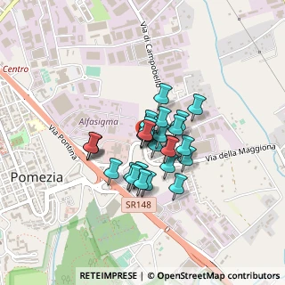Mappa Via della Maggiona, 00071 Area Produttiva RM, Italia (0.27143)