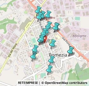 Mappa Largo Catone, 00040 Pomezia RM, Italia (0.401)