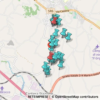 Mappa Via Ponte Rovescio, 03013 Ferentino FR, Italia (0.77857)