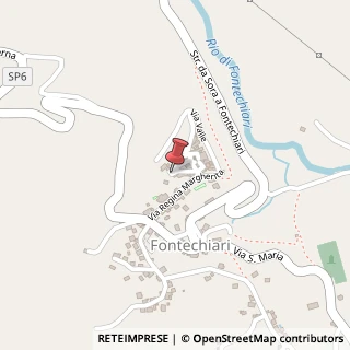 Mappa Piazza B. Panetta, 9, 03030 Fontechiari FR, Italia, 03030 Fontechiari, Frosinone (Lazio)