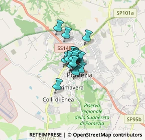 Mappa Via Plinio, 00040 Pomezia RM, Italia (0.63)