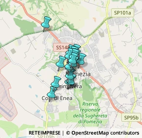 Mappa Via Plinio, 00040 Pomezia RM, Italia (0.82737)