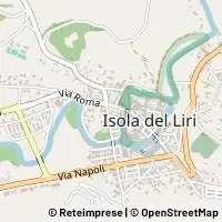 Kort Isola del Liri
