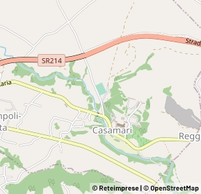 Mappa Via Casamari Scifelli, 03029 Veroli FR, Italia (0.54231)