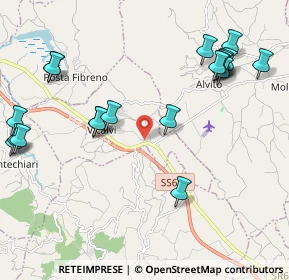 Mappa Via Borgo Vicalvi, 03030 Vicalvi FR, Italia (2.6825)