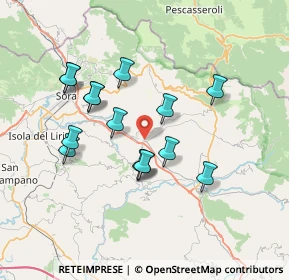 Mappa Via Borgo Vicalvi, 03030 Vicalvi FR, Italia (6.824)