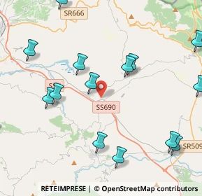 Mappa Via Borgo Vicalvi, 03030 Vicalvi FR, Italia (6.00118)