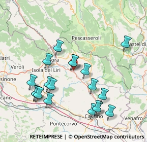Mappa Via Borgo Vicalvi, 03030 Vicalvi FR, Italia (17.00737)