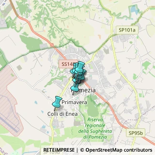 Mappa Via Petrarca, 00071 Pomezia RM, Italia (0.57545)