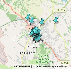 Mappa Via Francesco Petrarca, 00071 Pomezia RM, Italia (0.6835)