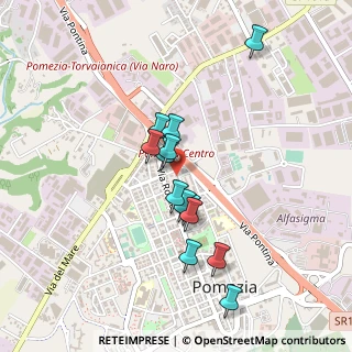 Mappa Via Petrarca, 00071 Pomezia RM, Italia (0.40923)