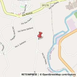 Mappa Via San Paolo, 17, 03030 Castelliri, Frosinone (Lazio)