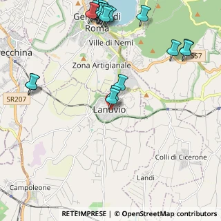 Mappa Via della Libertà, 00075 Lanuvio RM, Italia (3.062)