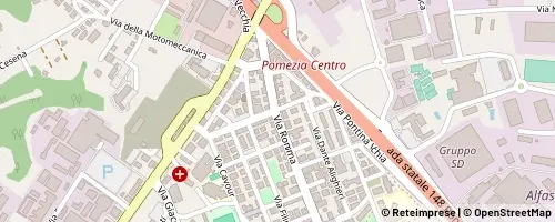 Mappa Pomezia