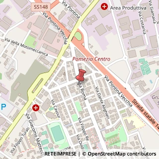 Mappa Via Roma, 121, 00040 Pomezia, Roma (Lazio)