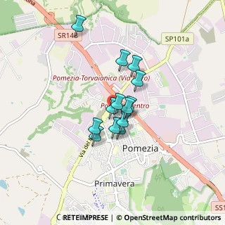 Mappa VIA LAMARMORA, 00071 Pomezia RM, Italia (0.60077)