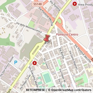 Mappa VIA LAMARMORA, 28, 00040 Pomezia, Roma (Lazio)