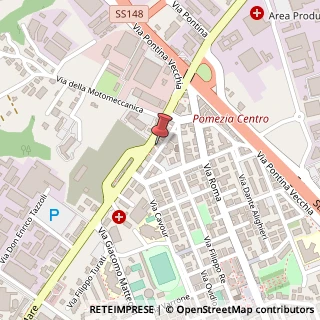 Mappa Via del Mare, 45, 00040 Pomezia, Roma (Lazio)