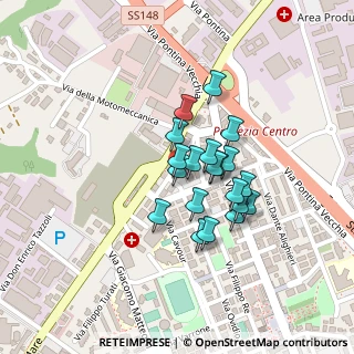 Mappa Via Urbano Rattazzi, 00071 Pomezia RM, Italia (0.1625)