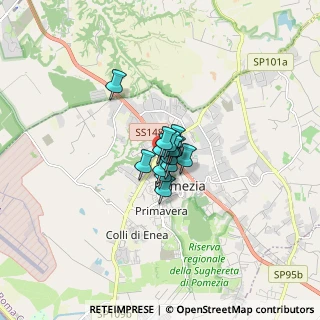 Mappa Via Urbano Rattazzi, 00071 Pomezia RM, Italia (0.63571)