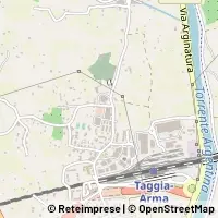 Mapa Taggia