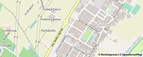 Mappa Prato