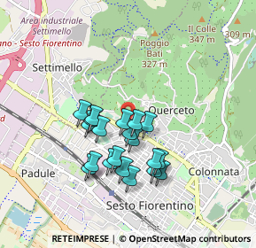 Mappa Via degli Scarpettini, 50019 Sesto Fiorentino FI, Italia (0.7385)