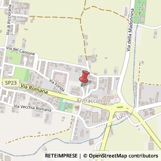 Mappa Via della Chiesa, 735, 55100 Lucca, Lucca (Toscana)