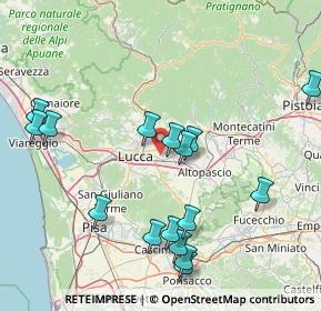 Mappa 55012 Capannori LU, Italia (18.19813)