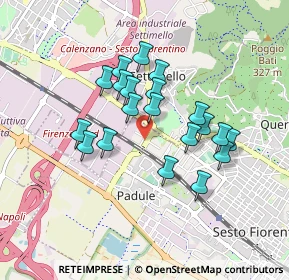 Mappa Via Giovanni Verga, 50019 Sesto Fiorentino FI, Italia (0.7525)