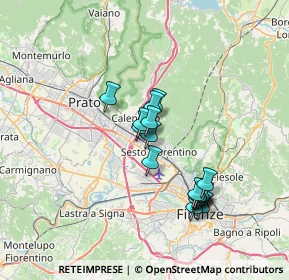 Mappa Via Giovanni Verga, 50019 Sesto Fiorentino FI, Italia (6.13824)