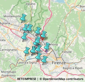 Mappa Via Giovanni Verga, 50019 Sesto Fiorentino FI, Italia (6.03)