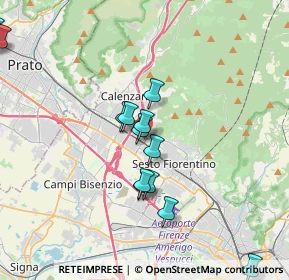 Mappa Via Giovanni Verga, 50019 Sesto Fiorentino FI, Italia (4.32143)