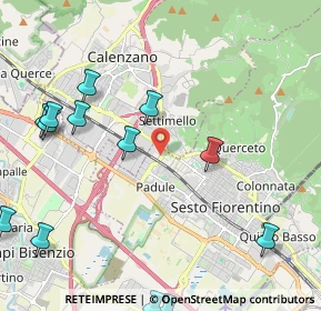 Mappa Via Giovanni Verga, 50019 Sesto Fiorentino FI, Italia (2.94929)