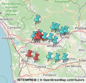 Mappa Via della Libertà, 55012 Capannori LU, Italia (10.56158)