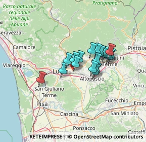 Mappa Via della Libertà, 55012 Capannori LU, Italia (9.43556)