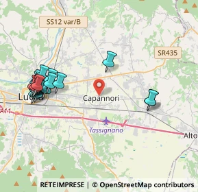 Mappa Via della Libertà, 55012 Capannori LU, Italia (4.7155)