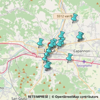 Mappa Via Roma, 55100 Lucca LU, Italia (2.77467)