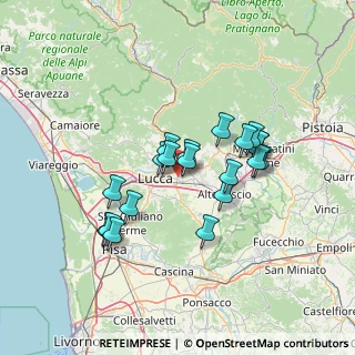 Mappa Via della Madonnina, 55100 Lucca LU, Italia (11.784)