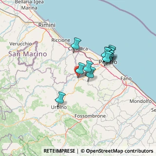 Mappa Via della Libertà, 61022 Vallefoglia PU, Italia (11.30667)