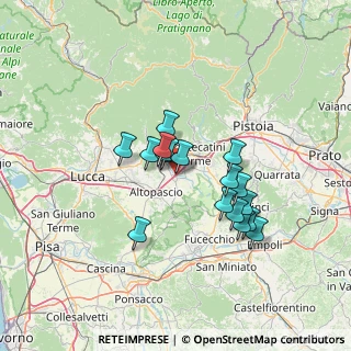 Mappa Via Camporcioni, 51013 Chiesina Uzzanese PT, Italia (11.17941)