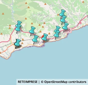 Mappa SS 1 Via Aurelia, 18017 Piani , Italia (3.79538)