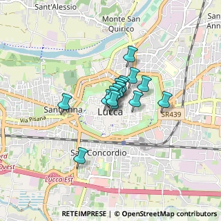 Mappa Piazza San Michele, 55100 Lucca LU, Italia (0.45188)