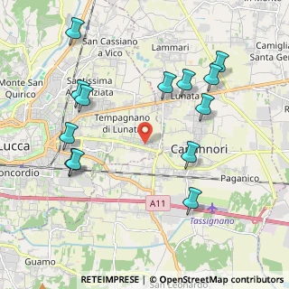 Mappa Via Fonda, 55100 Lucca LU, Italia (2.33231)