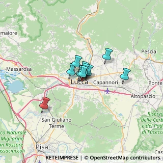 Mappa Via San Nicolao, 55100 Lucca LU, Italia (3.19)