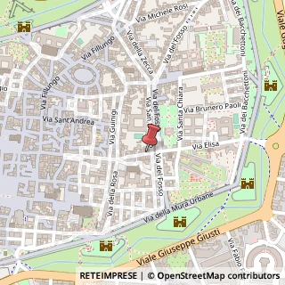 Mappa Via Santa Croce, 113, 55100 Lucca, Lucca (Toscana)