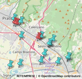 Mappa Via Matilde Serao, 50019 Sesto Fiorentino FI, Italia (4.58529)