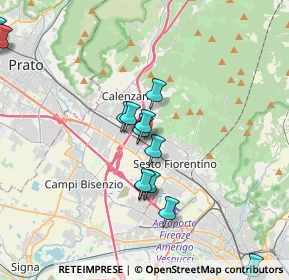 Mappa Via Matilde Serao, 50019 Sesto Fiorentino FI, Italia (4.28929)