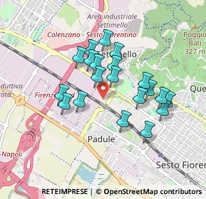 Mappa Via Matilde Serao, 50019 Sesto Fiorentino FI, Italia (0.759)