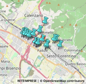 Mappa Via Matilde Serao, 50019 Sesto Fiorentino FI, Italia (1.2)